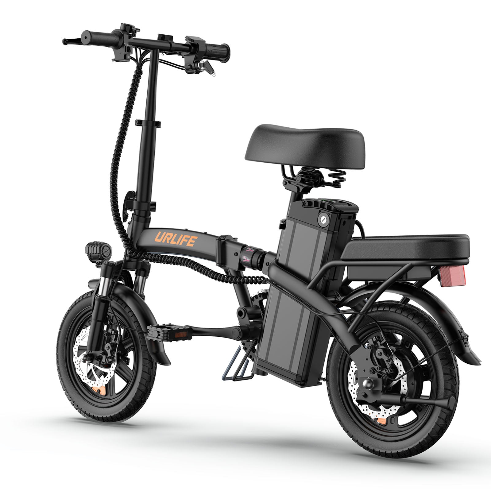 URLIFE F1L 14“ Folding Electric Bike 250W Motor 48V 7.5Ah Battery (EU & UK)