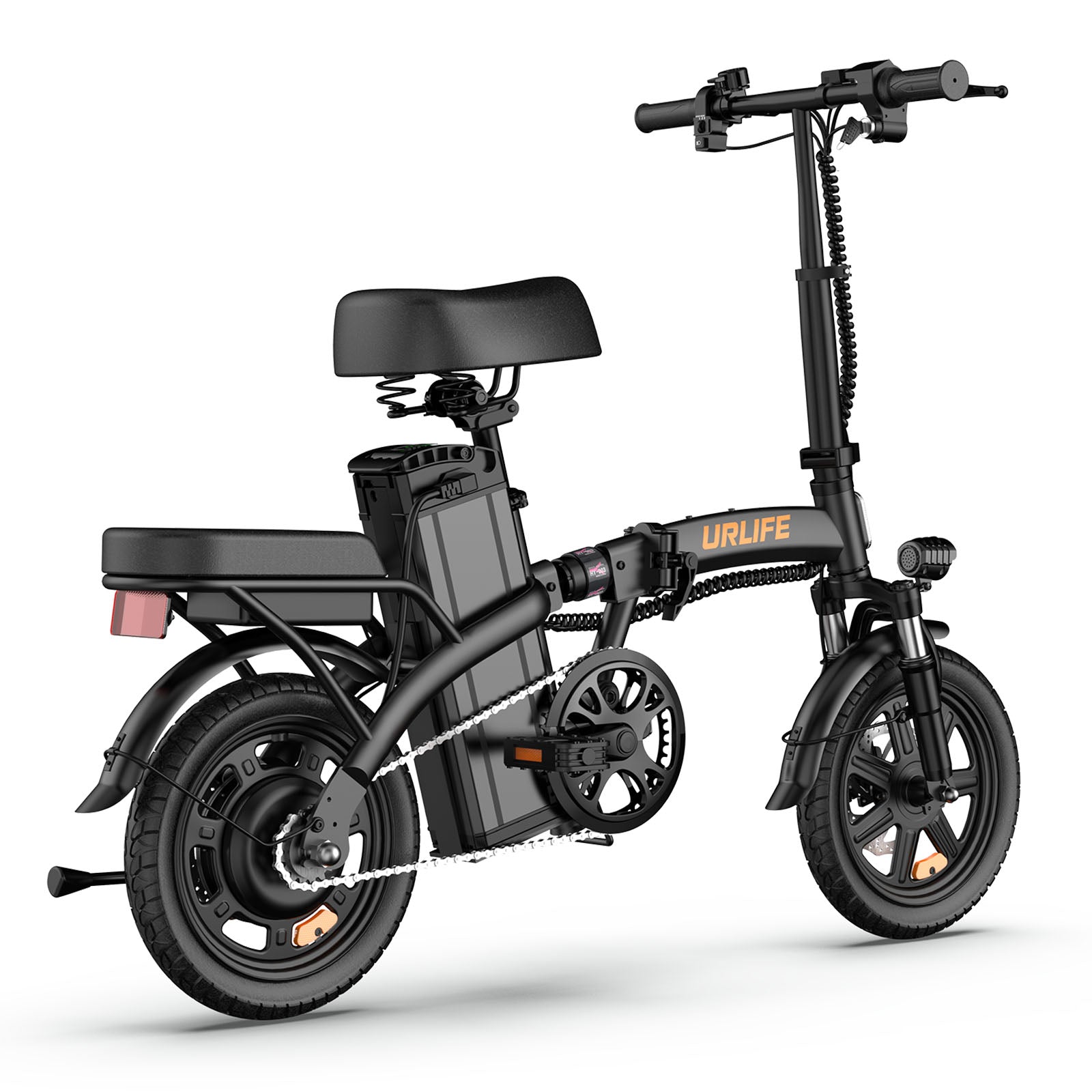 URLIFE F1L 14“ Folding Electric Bike 250W Motor 48V 7.5Ah Battery (EU & UK)