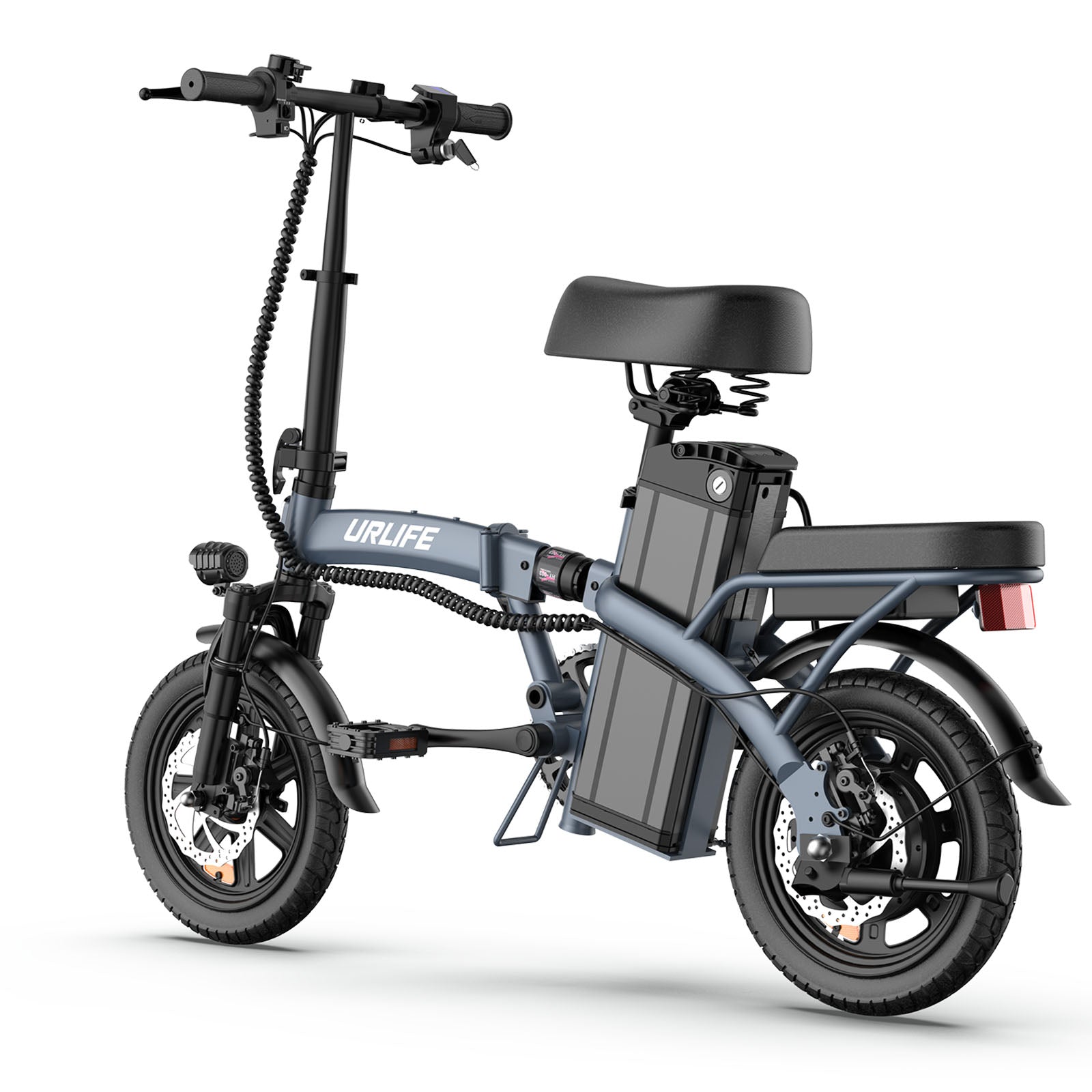 URLIFE F1L 14“ Folding Electric Bike 250W Motor 48V 7.5Ah Battery (EU & UK)