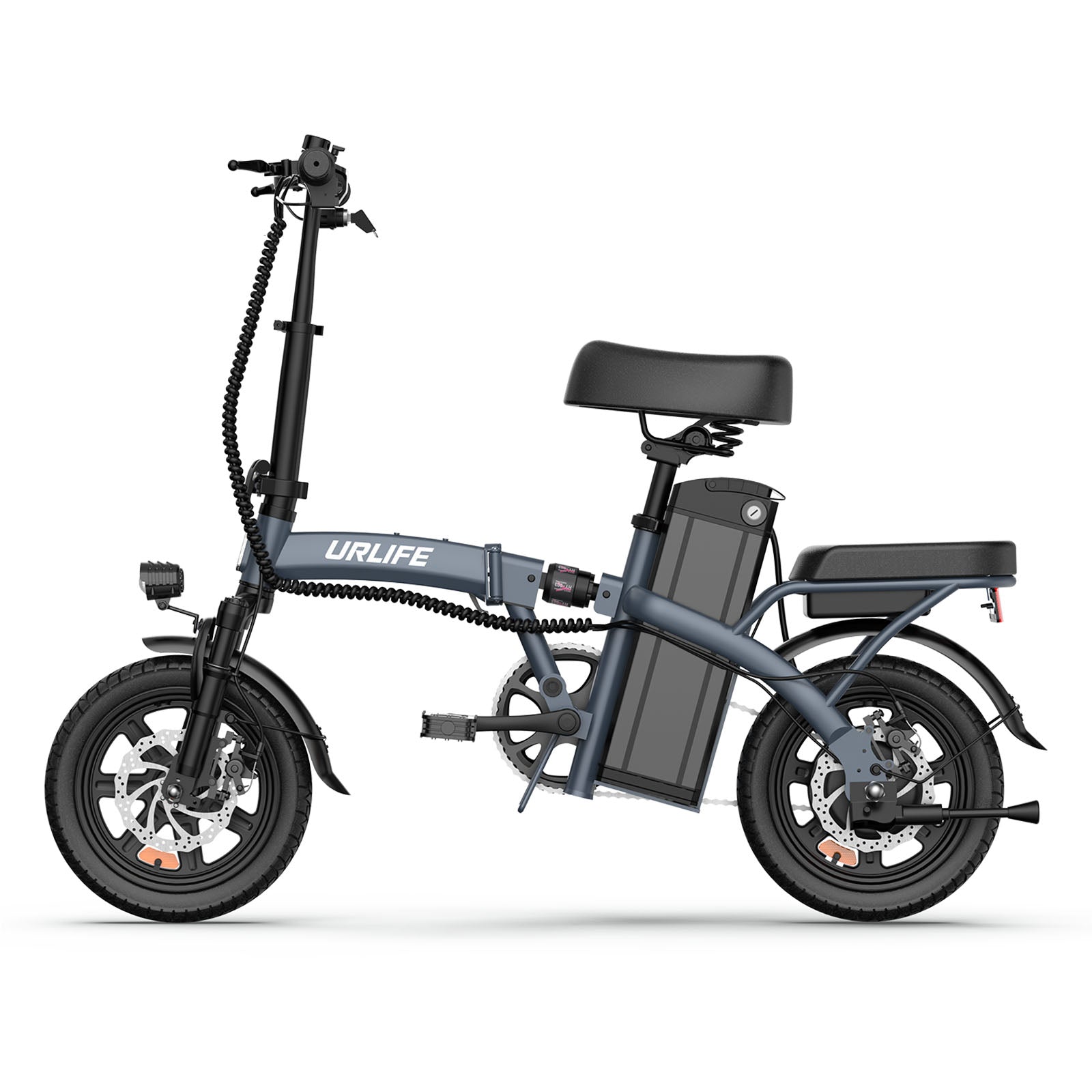 URLIFE F1L 14“ Folding Electric Bike 250W Motor 48V 7.5Ah Battery (EU & UK)