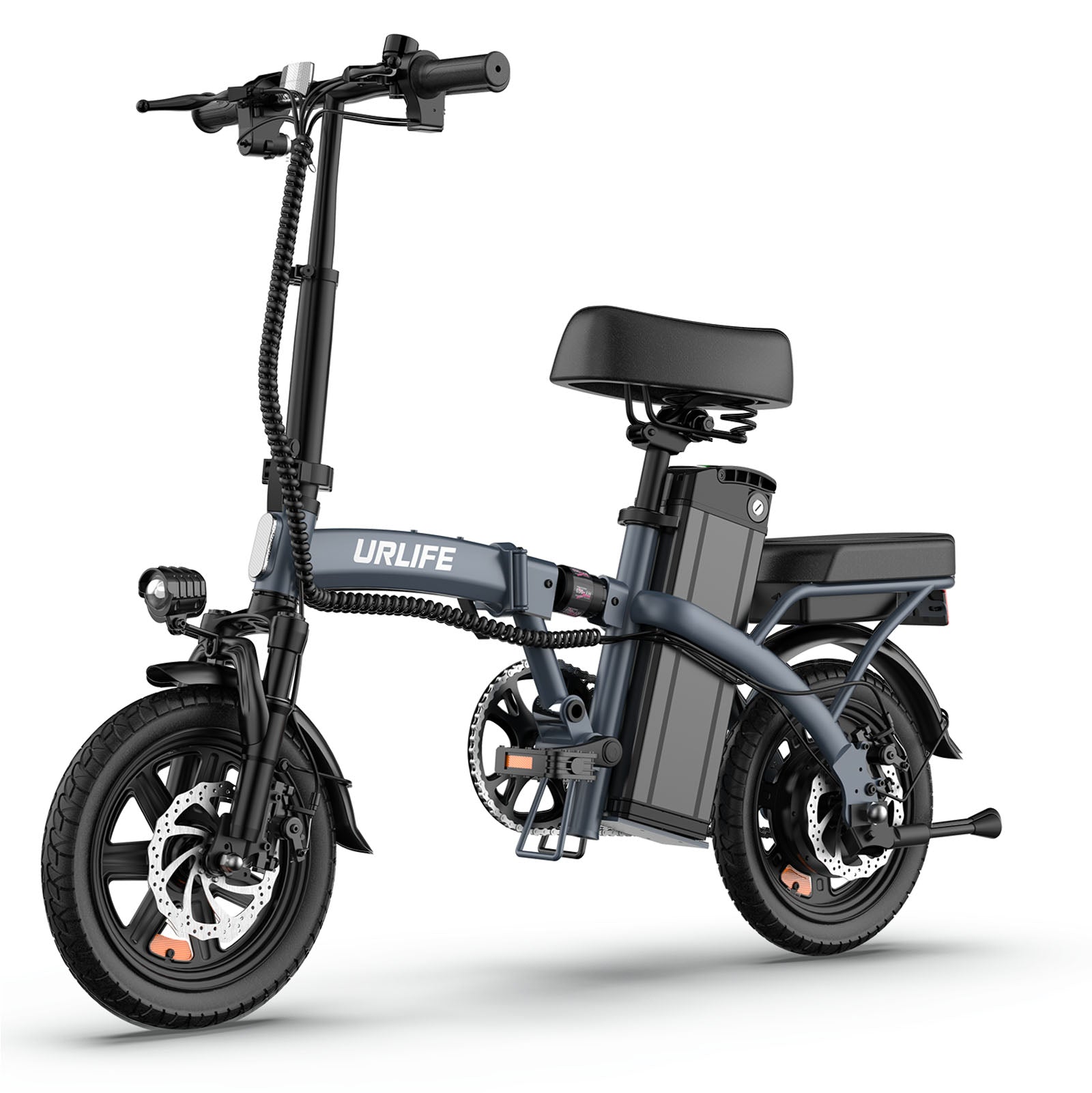 URLIFE F1L 14“ Folding Electric Bike 250W Motor 48V 7.5Ah Battery (EU & UK)