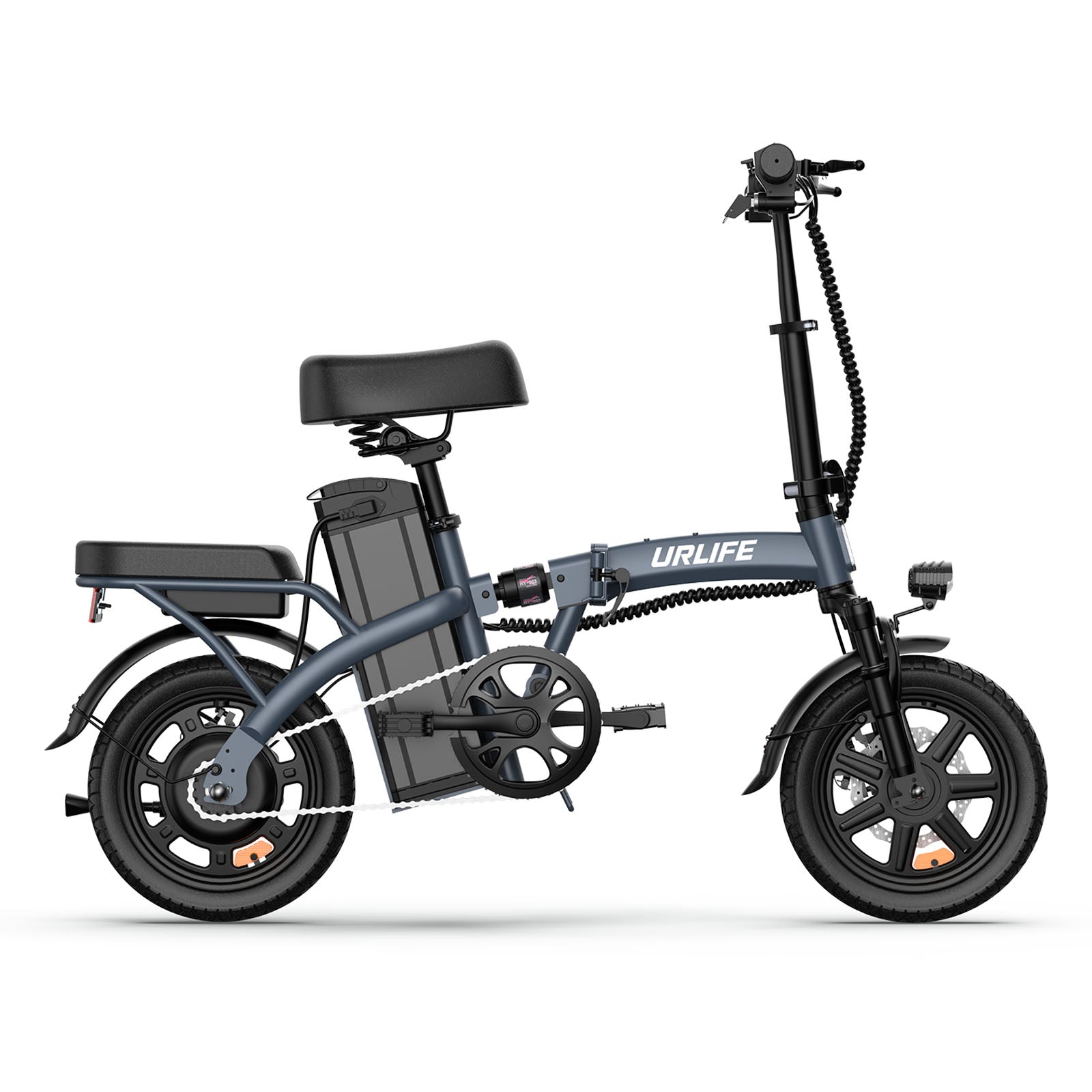 URLIFE F1L 14“ Folding Electric Bike 250W Motor 48V 7.5Ah Battery (EU & UK)