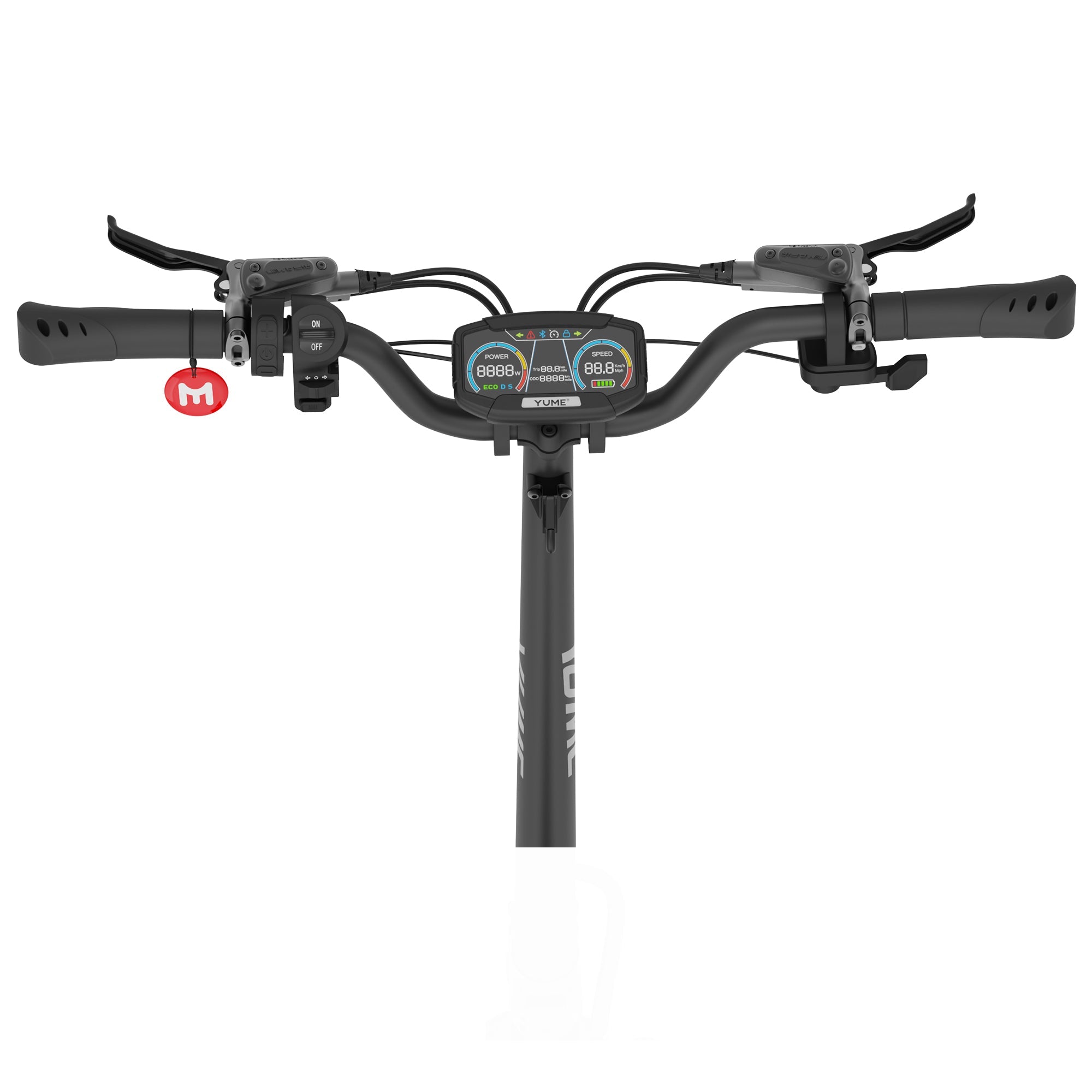 YUME Swift 10" Commuter Electric Scooter 1200W Motor 48V 22.5Ah Battery
