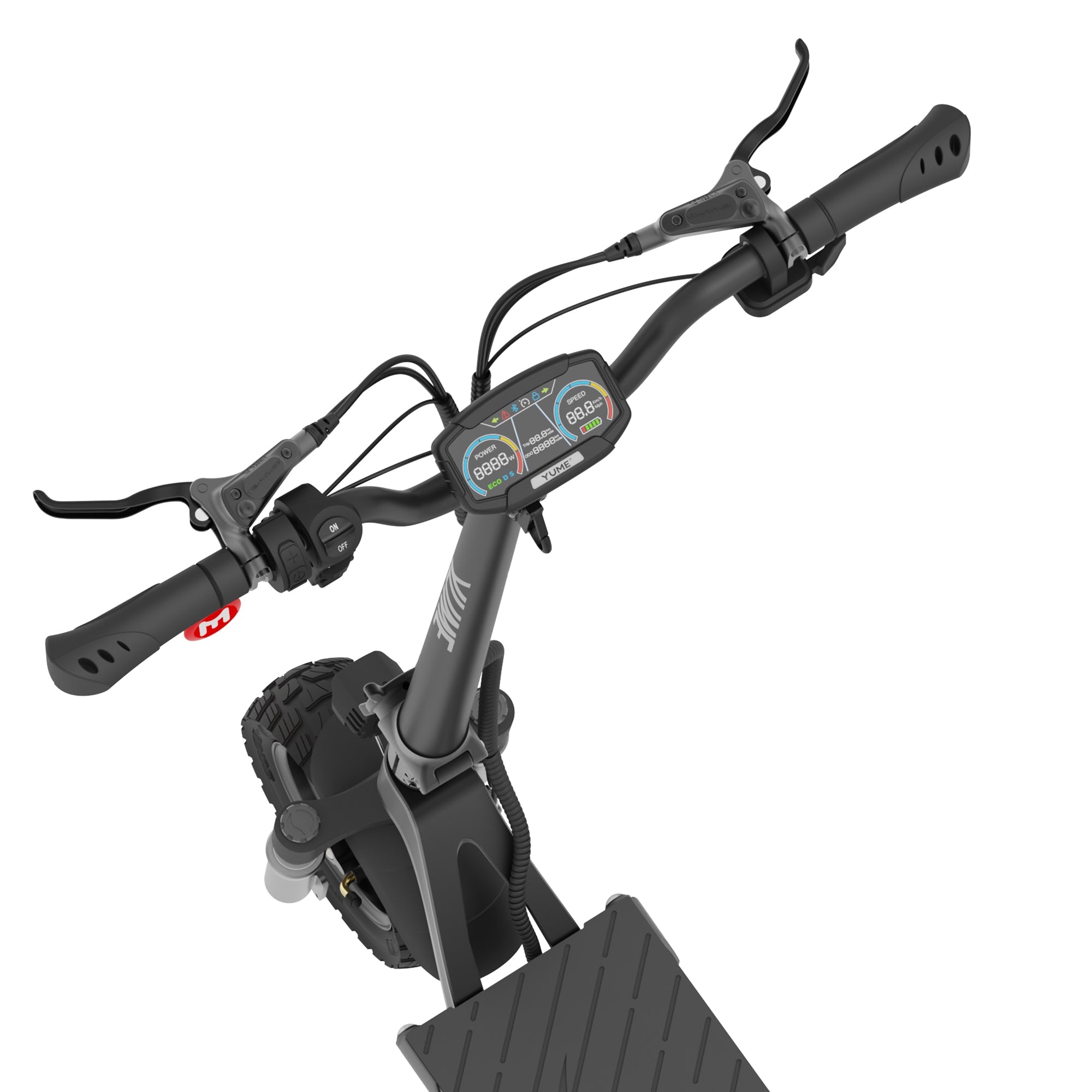 YUME Swift 10" Commuter Electric Scooter 1200W Motor 48V 22.5Ah Battery