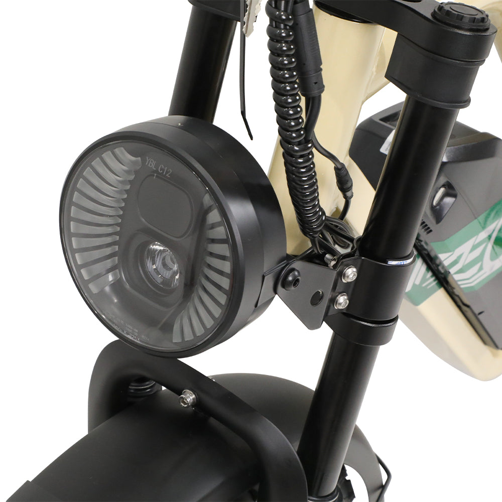 ONESPORT W66 20" Retro Electric Bike 500W Motor 48V 13.5Ah Battery