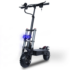 TOURSOR E5B 11" Folding Electric Scooter with Seat 2800W*2 Dual Motors 60V 40Ah Battery