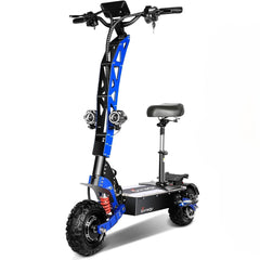 TOURSOR E8 PRO 11" Folding Electric Scooter with Seat 3000W*2 Dual Motors 60V 35Ah Battery