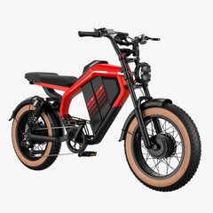 LUCKEEP M5 Ultra 20" Electric Dirt Motorbike 1000W*2 Dual Motors 52V 20Ah+20Ah Battery