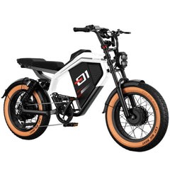 LUCKEEP M5 Ultra 20" Elektro-Dirtmotorrad, 1000 W * 2 Doppelmotoren, 52 V 40 Ah Batterie, Höchstgeschwindigkeit 32 mph (50 km/h)