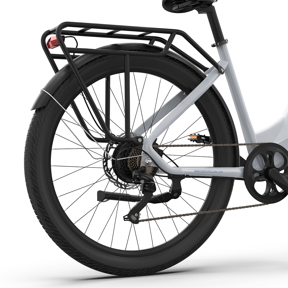 ONESPORT OT05 27.5" City Electric Bike 250W Motor 36V 18.2Ah Battery Support App