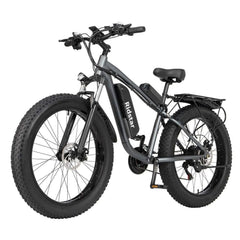 RIDSTAR E26 26" Fat Tires Mountain Electric Bike 1500W Motor 48V 15.6Ah Battery