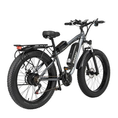 RIDSTAR E26 26" Fat Tires Mountain Electric Bike 1500W Motor 48V 15.6Ah Battery