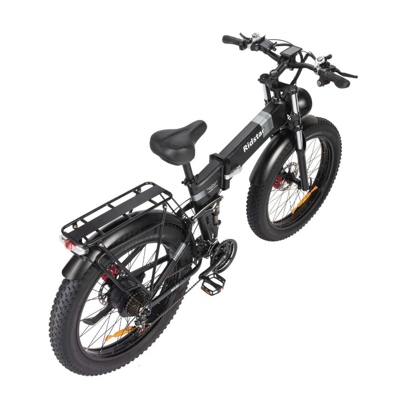 RIDSTAR H26 Pro 26" Folding Electric Bike 1500W Motor 48V 23Ah Battery