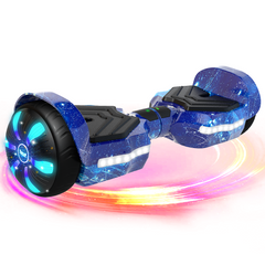 SIMATE Version K1 6.5" Bluetooth Hoverboard For Kids 500W Motor 8.5 mph Max Speed & 8.5 Miles Max Range